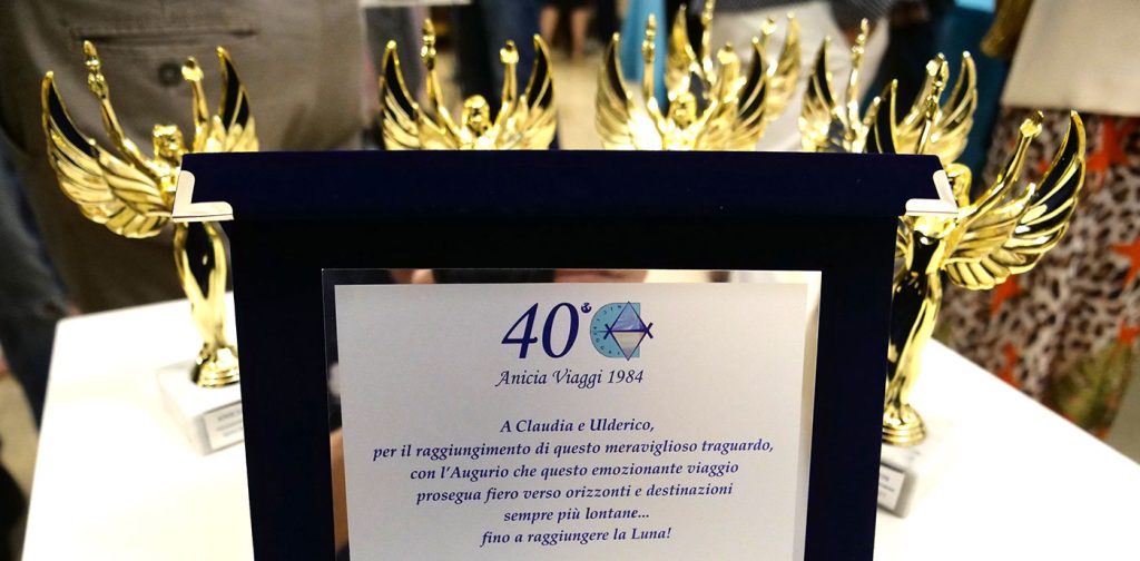 Un evento tanto atteso che ha celebrato i 40 anni di attività di Anicia Viaggi, storica agenzia viaggi sita nel centro storico di Palestrina.